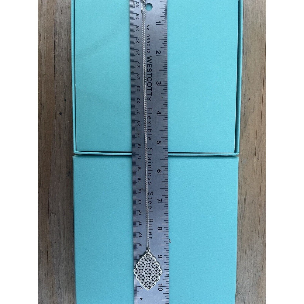 Tiffany & Co . 17" Silver 925 Paloma Picasso MARRAKESH Necklace Pendant - Large - Picture 14 of 14